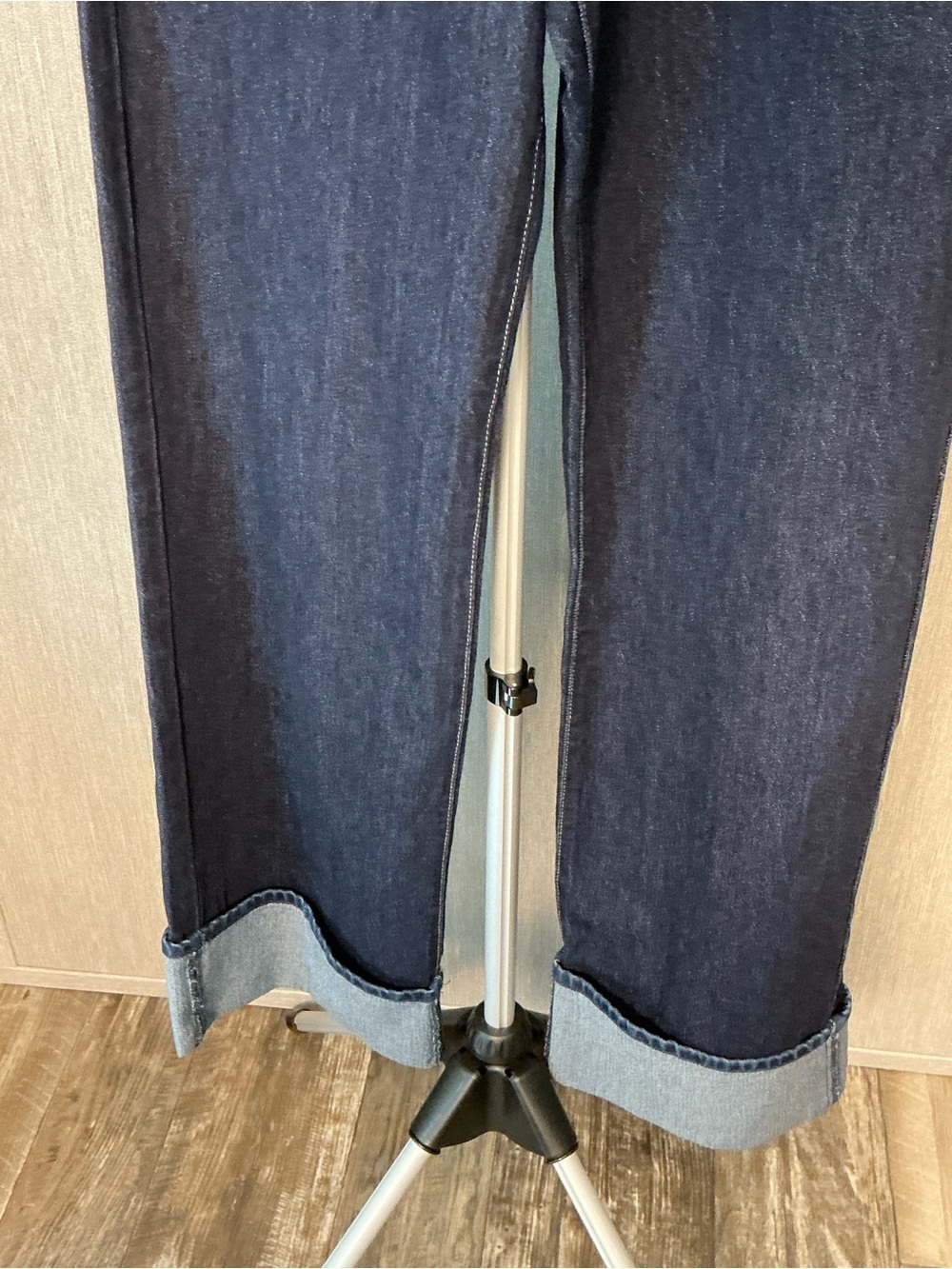 Anthropologie MOD/AM Classic Straight-Leg Women's Jeans in Dark Indigo Size 27 - Picture 9 of 16